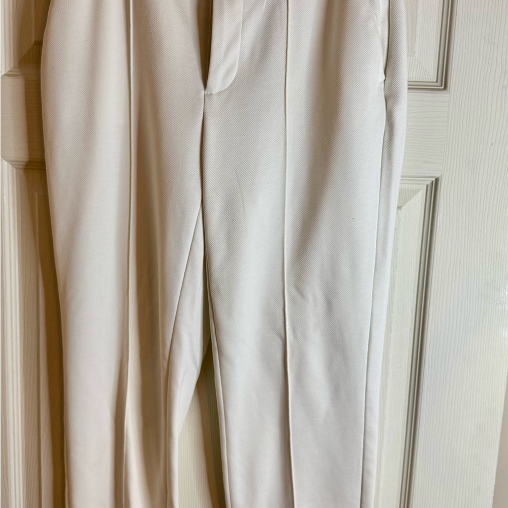 Nine West Cream Women's Trousers